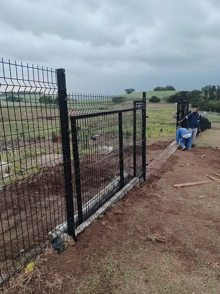 clearvu fence installation